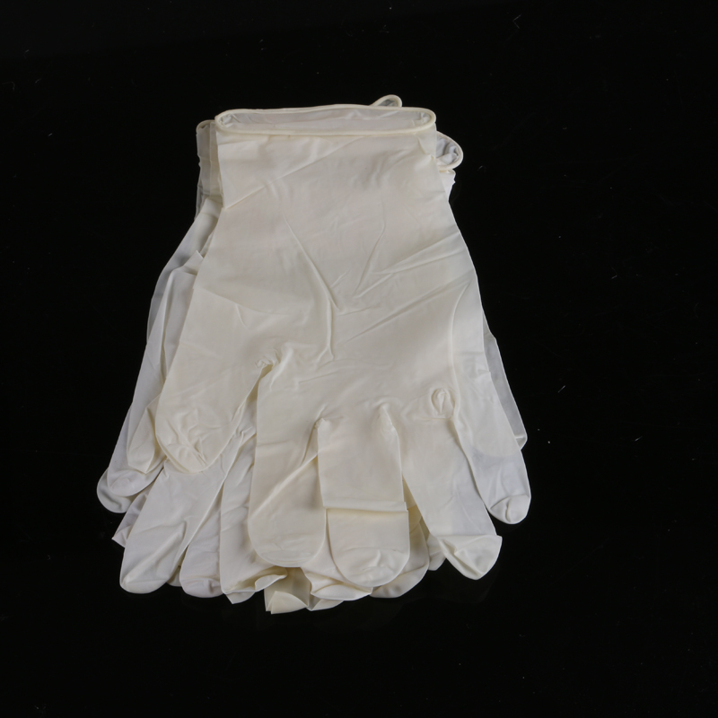natural Latex gloves disposable gloves 