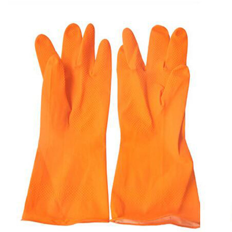thin clother-washing gloves natural latex gloves housework gloves