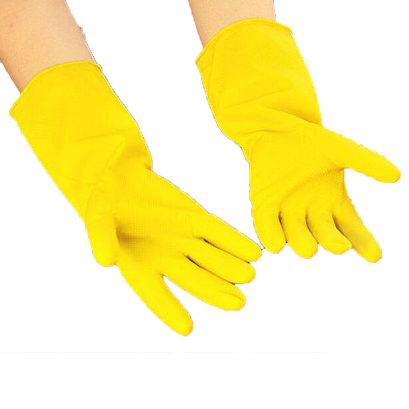 thin clother-washing gloves natural latex gloves housework gloves