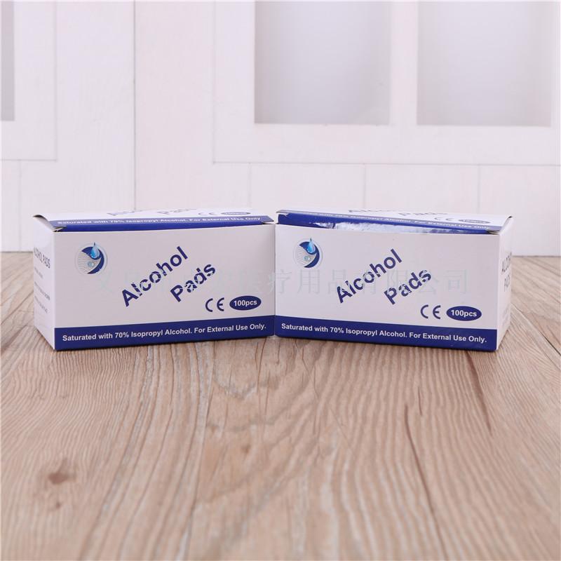 Alcohol pad statured with 70% isopropyl Alcohol for external use only