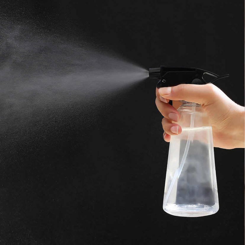 The Spray bottle of 300 ml disinfectant where sailor clasp the Spray