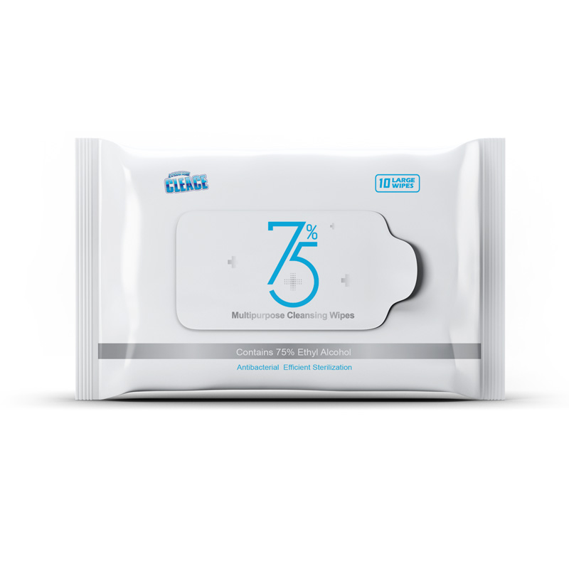 Best-Selling EPA and CE 75% Alcohol Disinfectant Wet Wipes Individually Wrapped Cleaning Product 