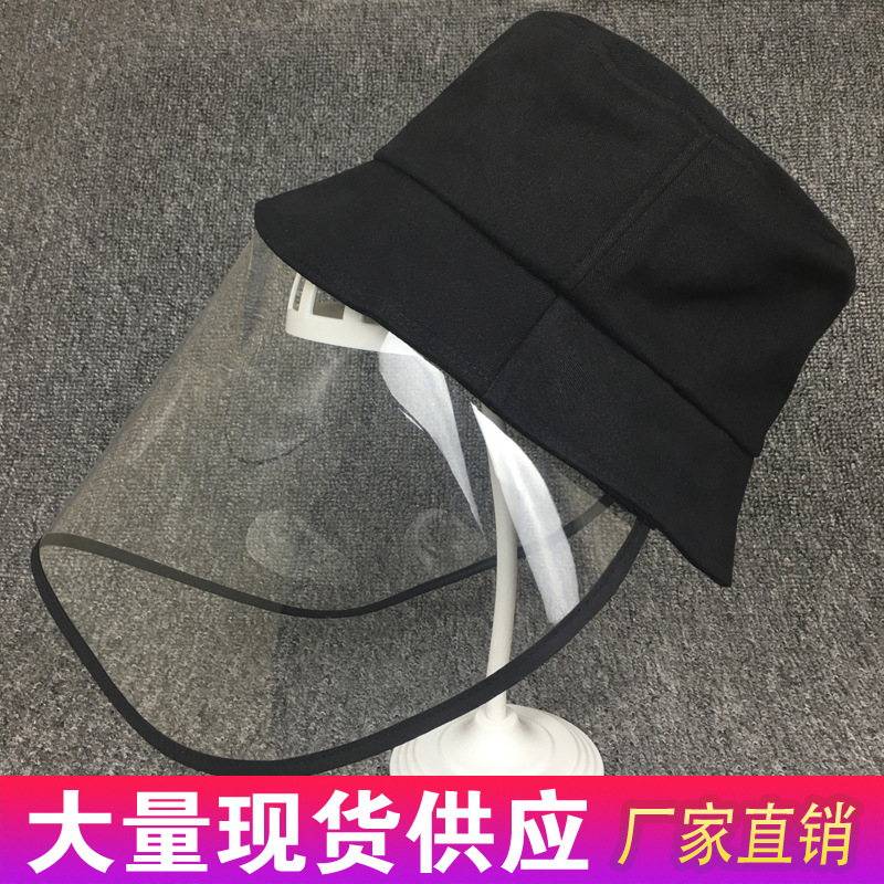 Adult and Children Hat Anti-Droplet Baseball Cap Mask Stall Cap Bucket Hat Customized Primary School Student Protective Caps Spot