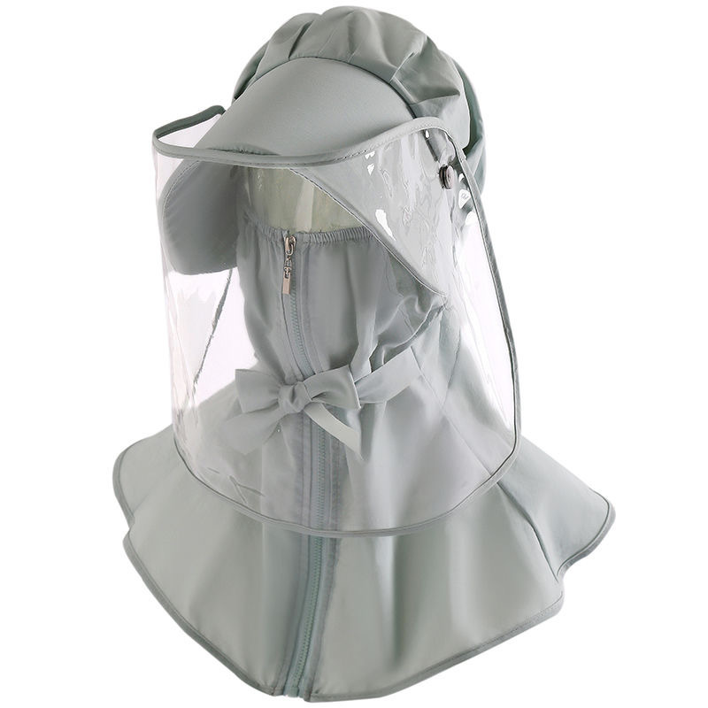 Factory Direct Sales Anti-Droplet Mask Mask Epidemic Prevention Sun Protection Sunshade Summer ChildrenAnti-droplet Cap