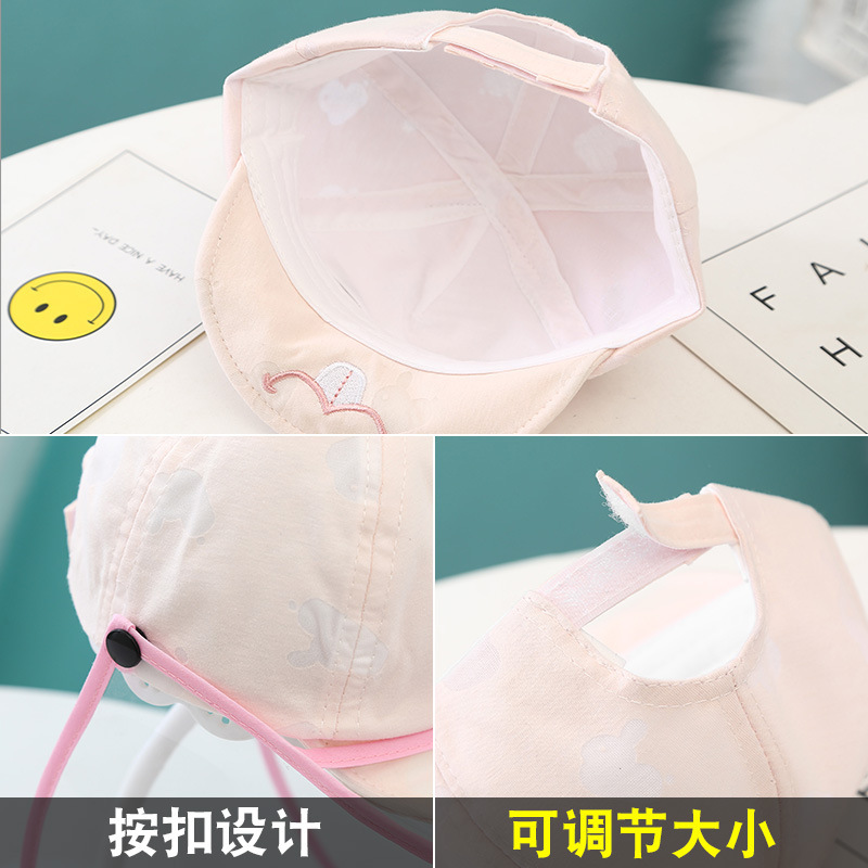 Baby and Infant Hat Spring and Autumn 3-6-12 Months Men and Women Baby Peaked Anti-droplet Cap