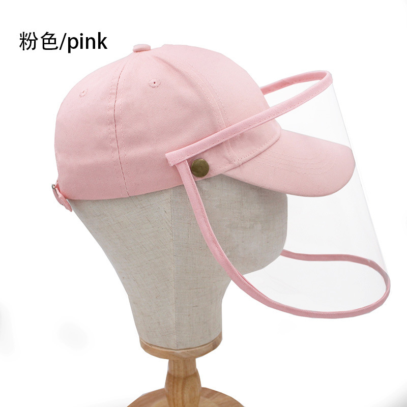 TPU Protective Cap Direct selling Baseball Cap anti-Droplet cap anti-epidemic mask Sun hat Sunblock empty top