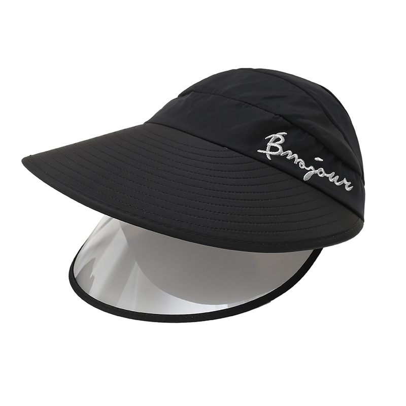Hat Female Summer Outdoor Cycling UV Protection Sun Hat Double Layer Anti-droplet Cap