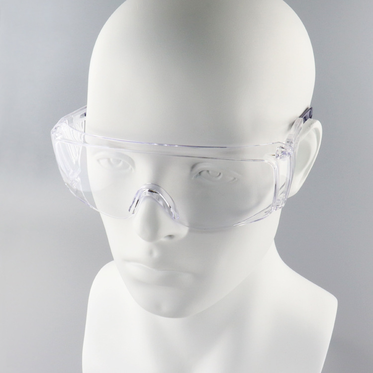 Ruike Shutter Retractable Mirror Leg Safety Goggles UV Protection Anti-Spitting Labor Protection Industrial Goggles