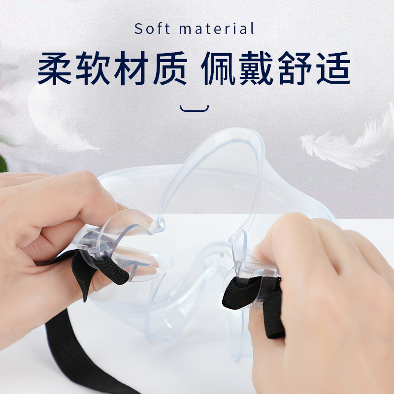 Safety Goggles  Wind Sand Dustproof Anti-Fog Transparent Goggles Fully Enclosed Labor Protection Eye Mask Y1