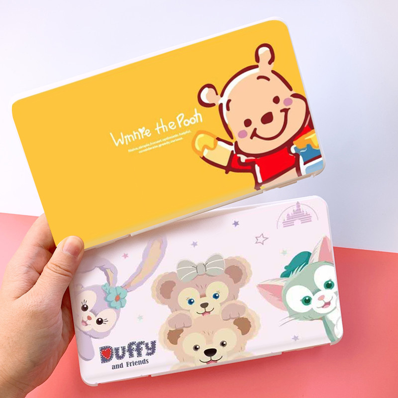 Wholesale Custom Cartoon Mask Storage Box Creative Disposable Mask Box Large Portable N95 Mask Box