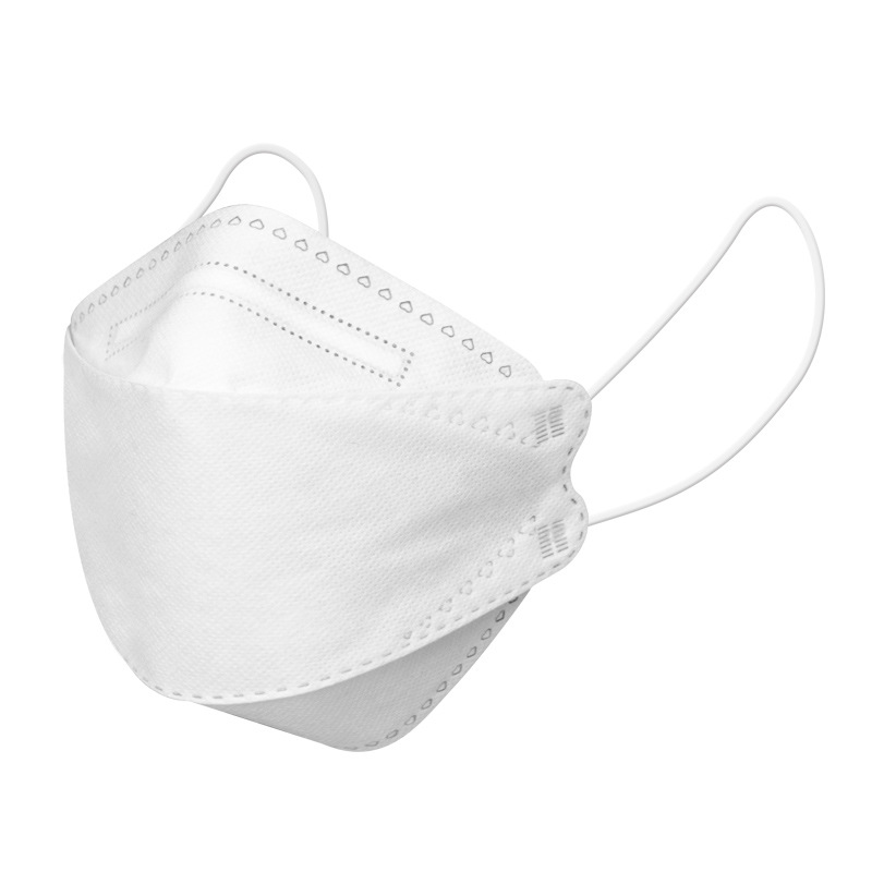Kf94 Mask Korean Style Fish Mouth Disposable Protective 3D Color Bag Independent Packaging KN95 Willow Leaf Type Dustproof Anti-Fog