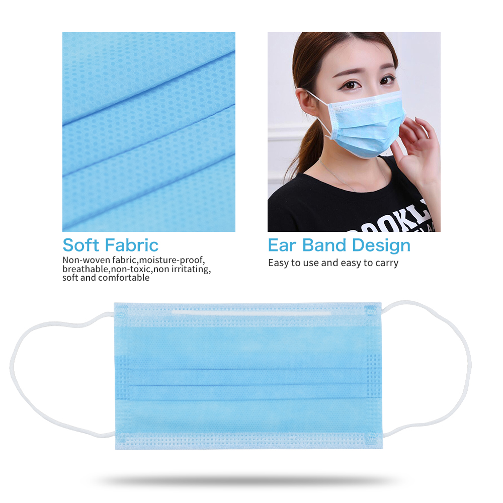 3ply disposable Face mark manufacture facial mask surgical mask with CE certifaction stocking Protection Safety Masks