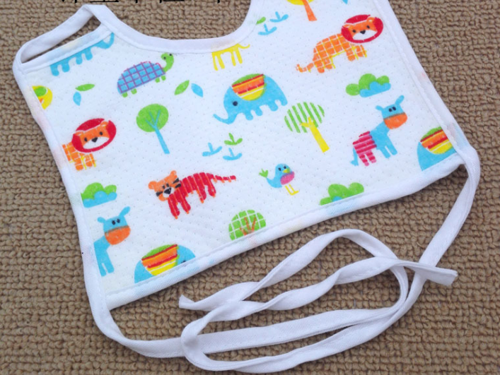 Surgical Mask Type Children&#039;s Waterproof Bib Waterproof Bib Household Supplies