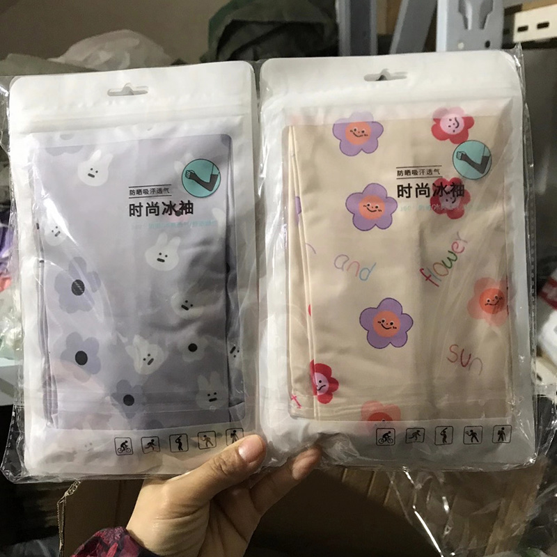 H1734 Internet Celebrity Sun Protection Oversleeve Summer Cool Oversleeve UV Protection Gloves Arm Sleeve Yiwu Two Yuan