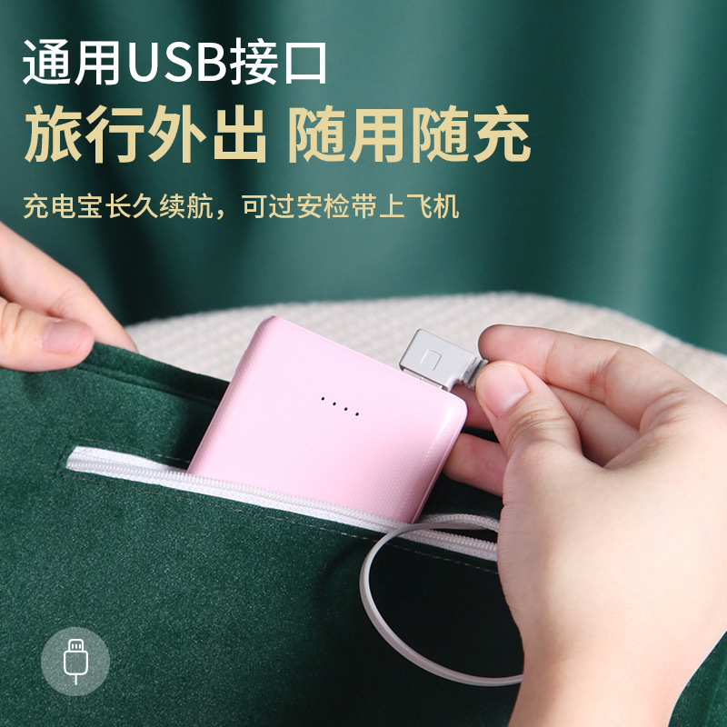 New Hot Water Bag Rechargeable Electric Heating Water Bag Plush Warm Gloves Warm Baby Warm Palace with Belly USB