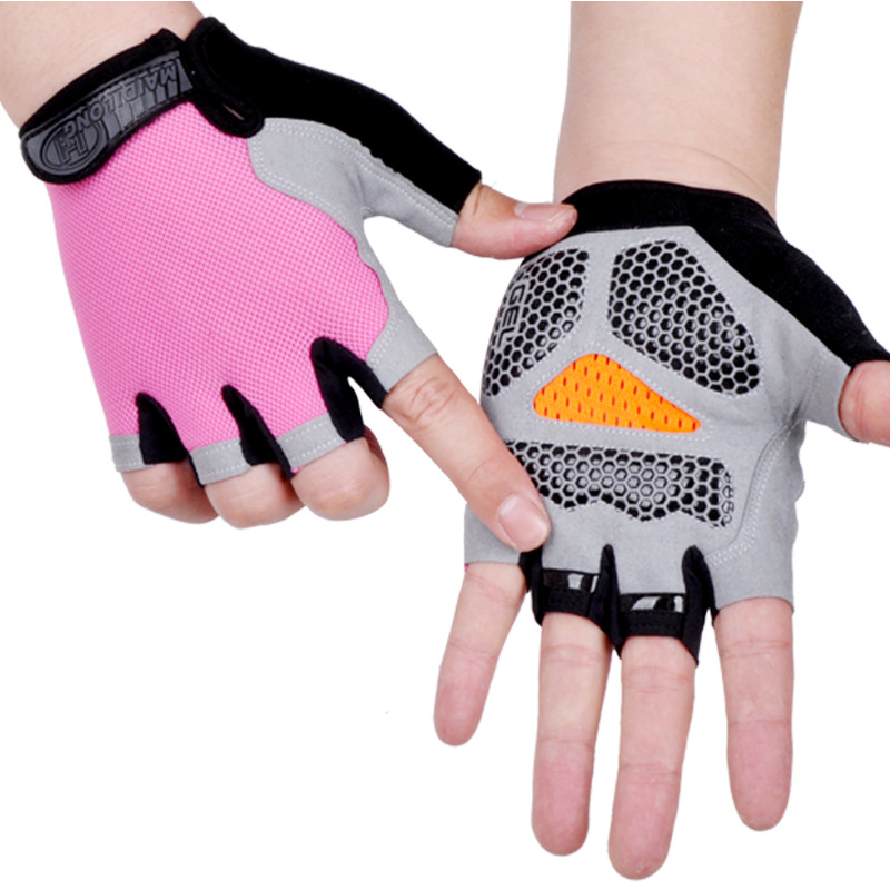 Tactical Outdoor Sports Sun Protection Non-Slip Breathable Thin Open Finger Half Women&#039;s Gloves Half-finger Gloves