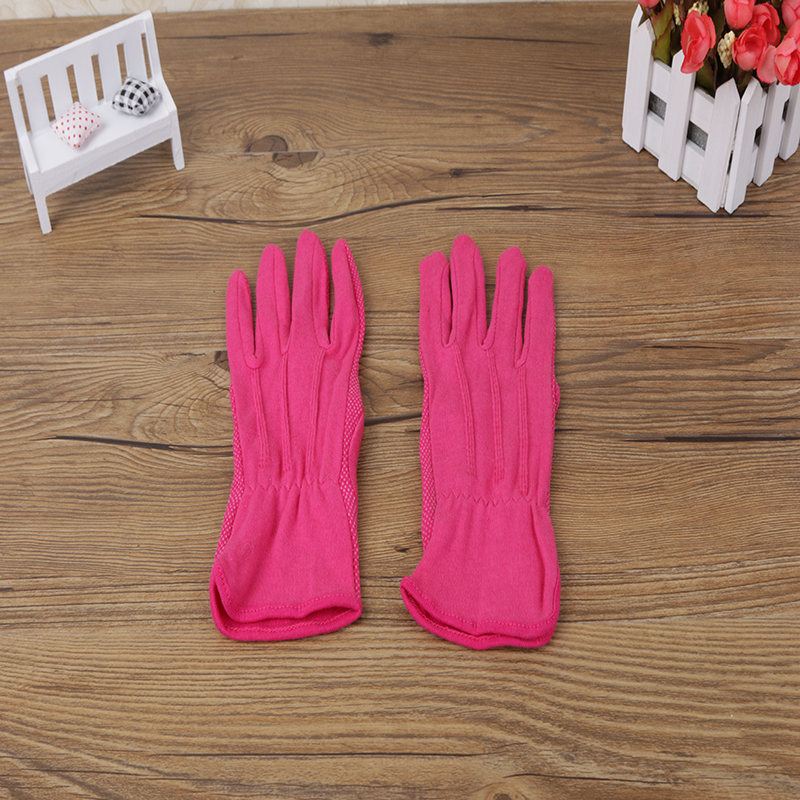 Point plastic gloves non-slip gloves Point plastic cotton gloves Point plastic gloves