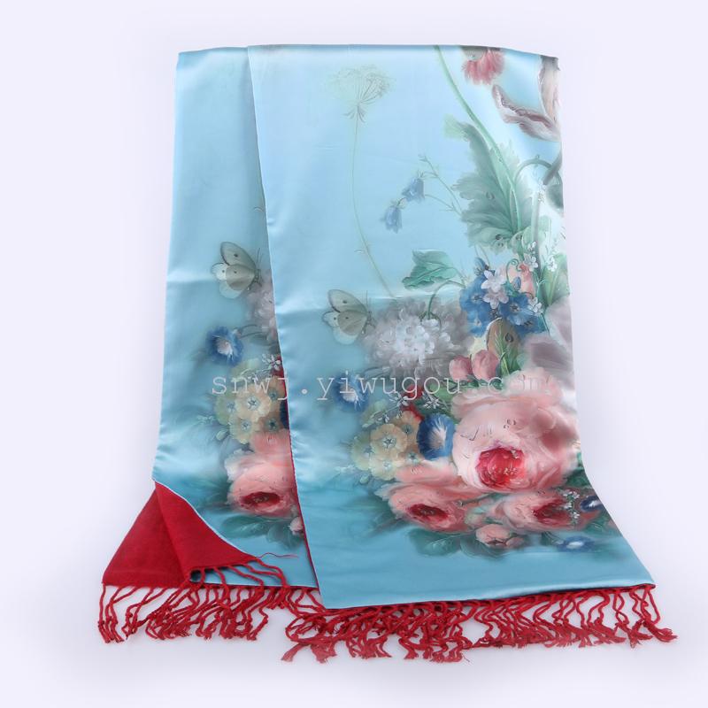 Super large tassels sunscreen shawl Beach scarf Women&#039;s fall and winter scarf