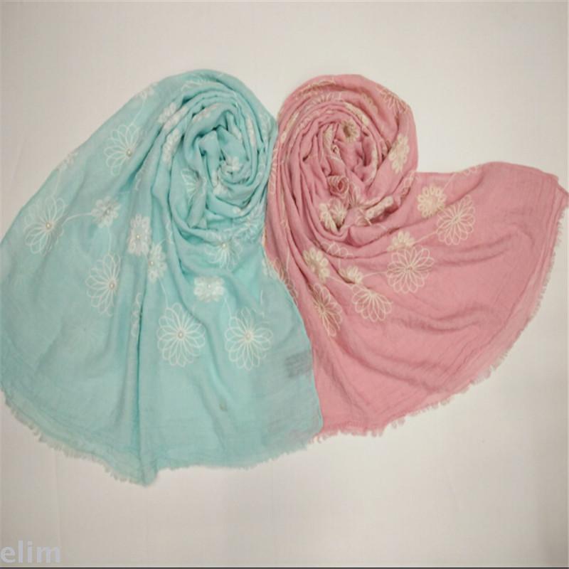 Ancient embroidered sennen cotton scarf spring and autumn silk scarf sunscreen shawl cotton scarf
