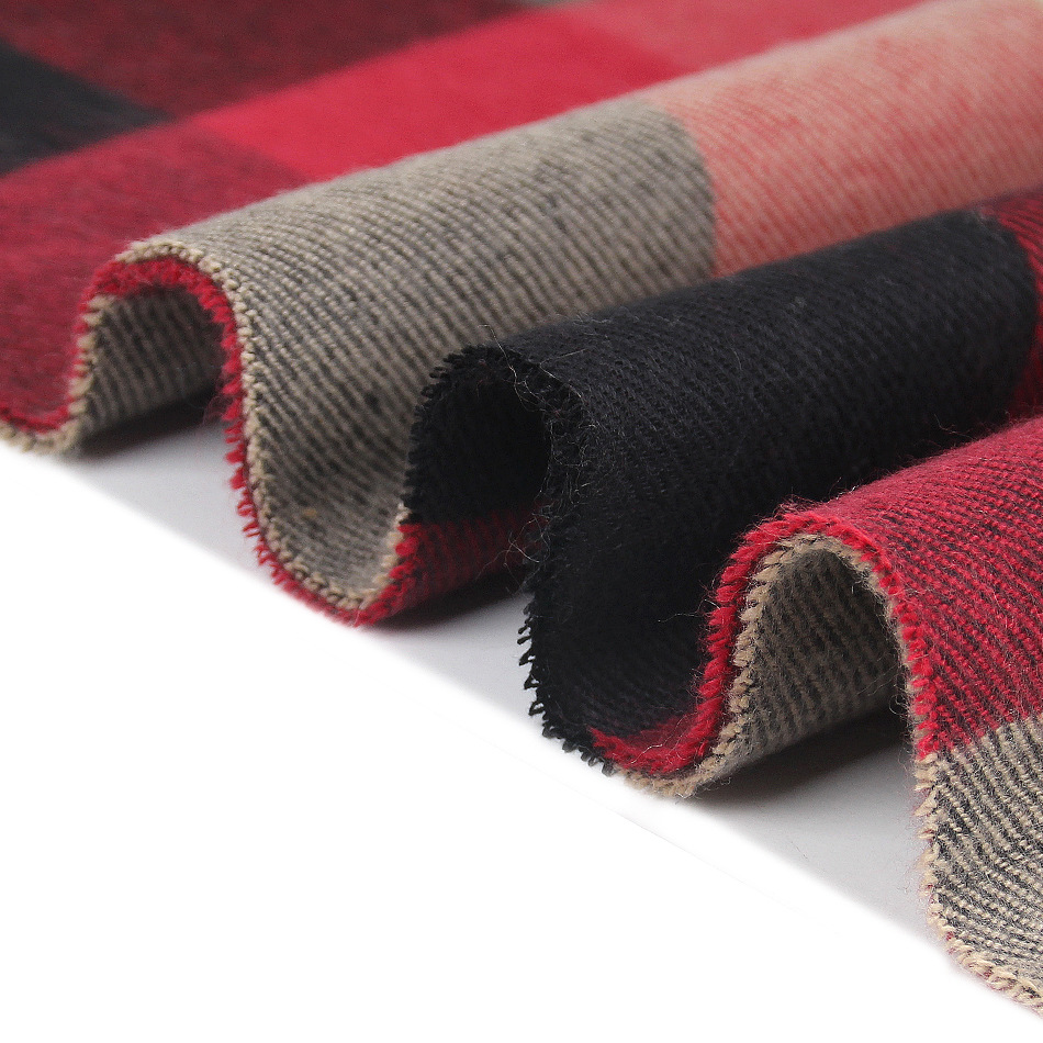 Cheap Promotional Women Winter Cashmere Imitation Scarves Fashion Plaid Pashmina Shawl Scarf