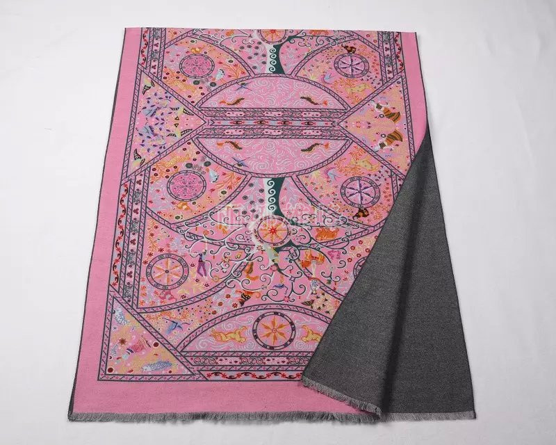 Ladies spring double-sided national wholesale cashmere feel air conditioning print scarf shawl scarves Lena