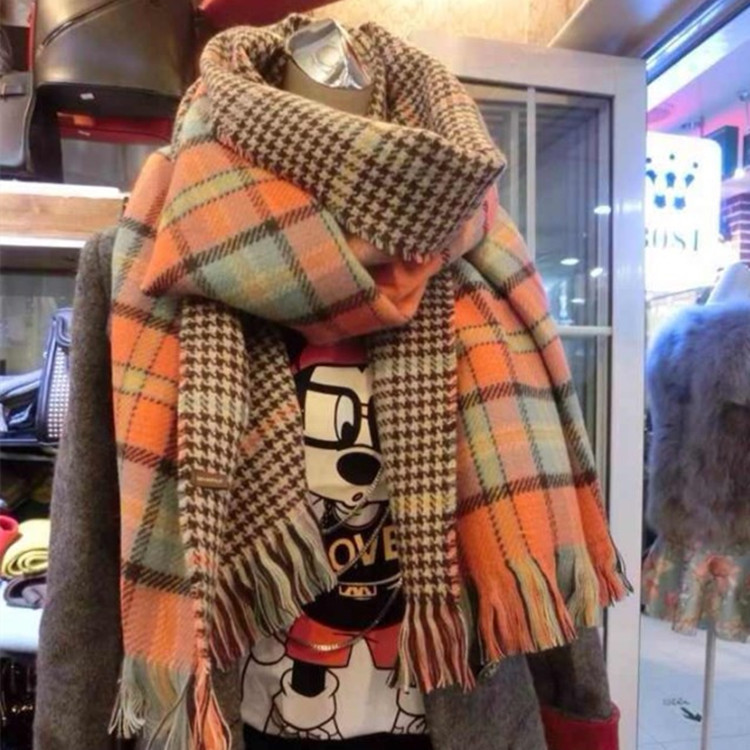 New    Autumn and Winter Thickened Shawl Warm Scarf Anti-Cashmere Student Women&#039;s Scarf Korean Style Cashmere Scarves