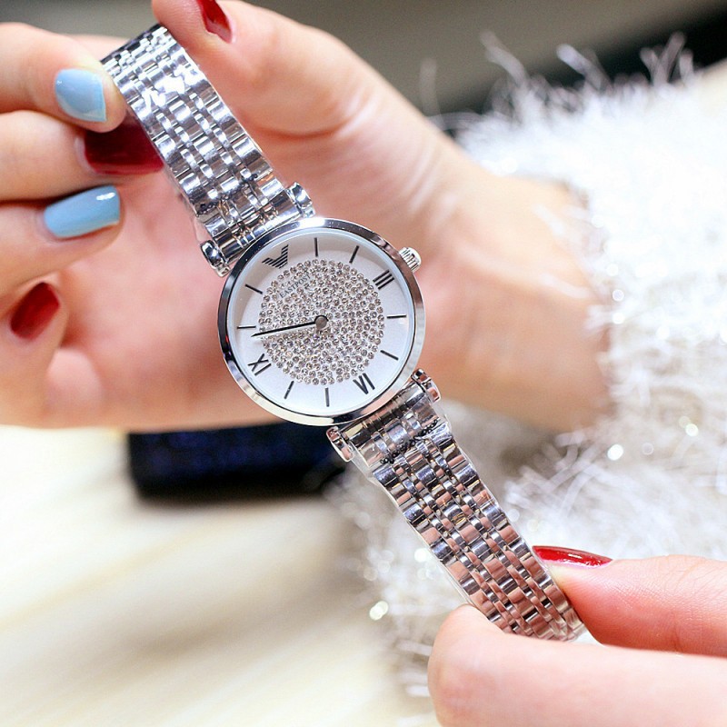 Factory Wholesale a Stainless Steel Mani Starry Sky Same Watch Tik Tok Live Stream Diamond Watch