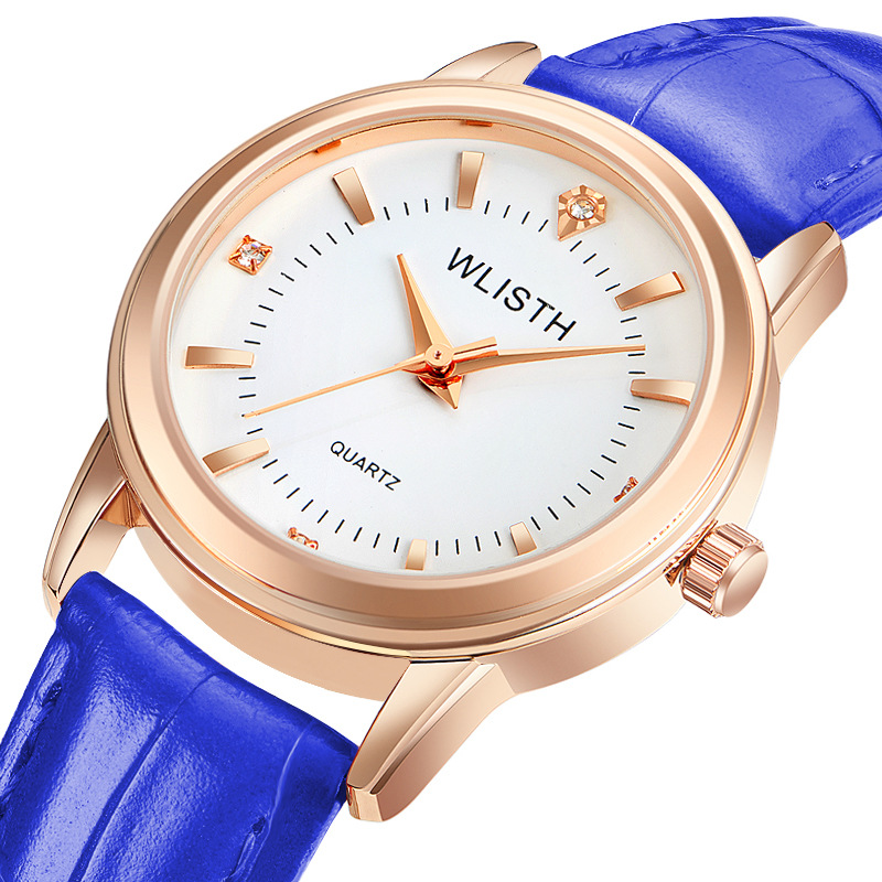 Simple Couple Leather Watch Strap Women&#039;s Watch Student Watch Factory Wholesale Men&#039;s Watch Fashion Watch Watch