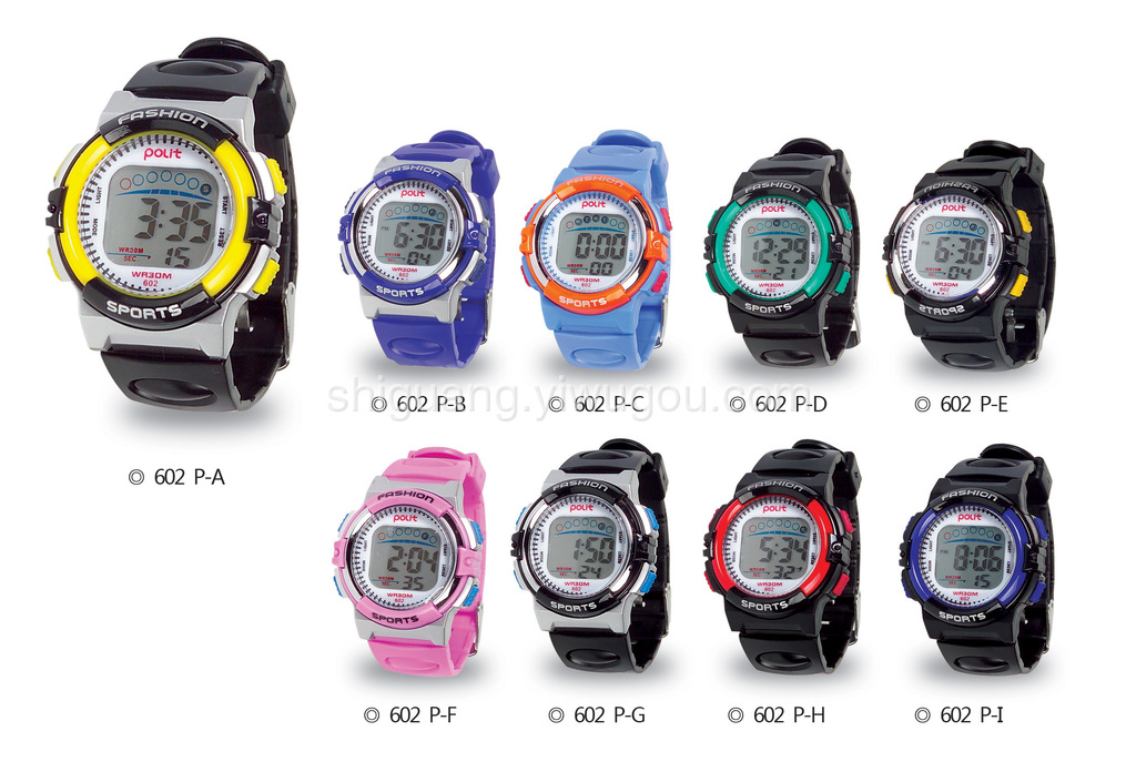 POLIT color waterproof watch 636