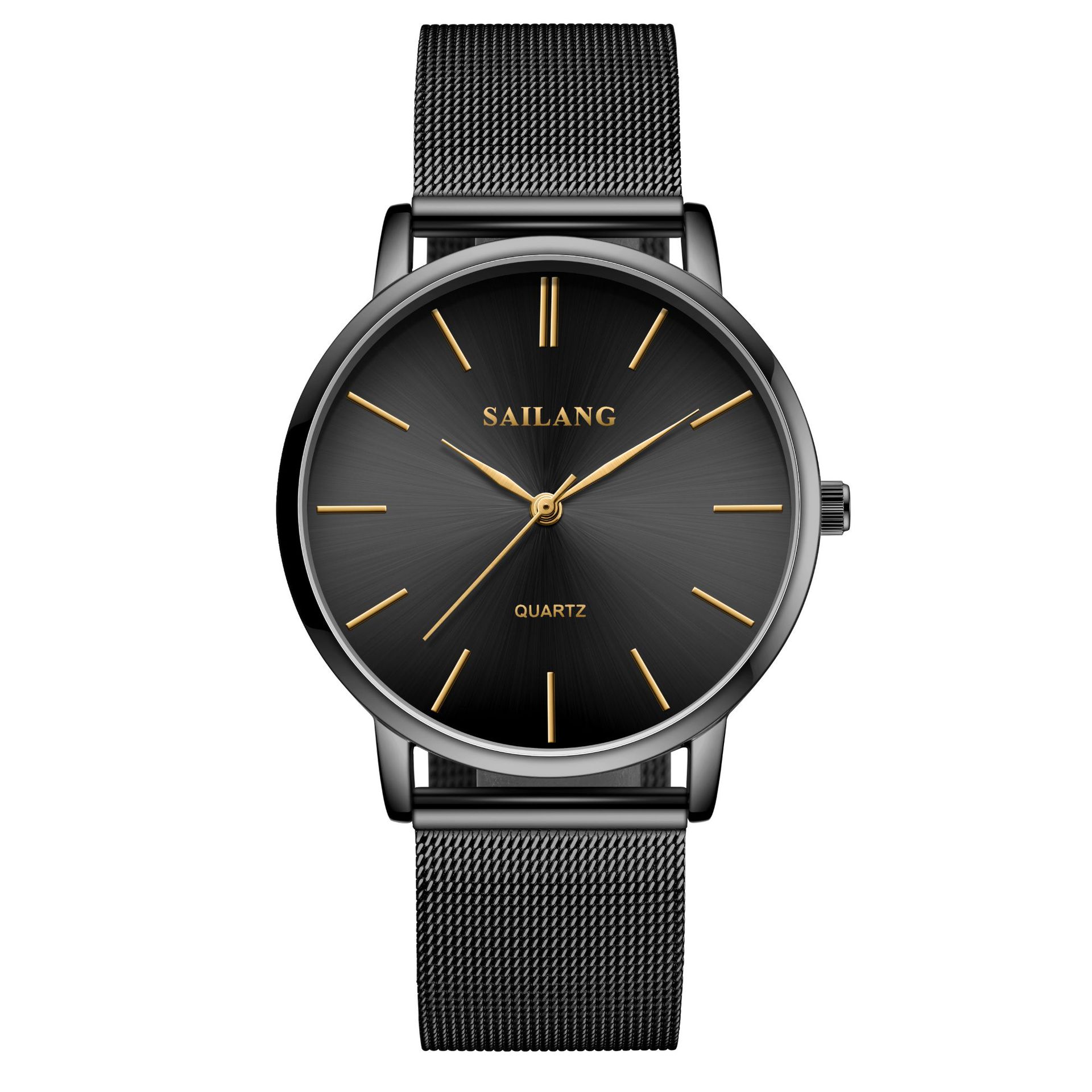 Best-Seller on Douyin Watch Men&#039;s Mesh Red Same Style Student Watch Female Trend Starry Quartz Alloy Watch