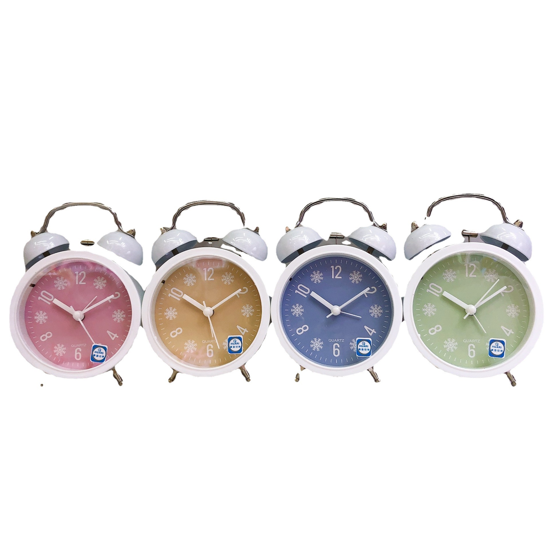 3-Inch Mute Bell Student Little Alarm Clock Bedside Lazy Cartoon Watch