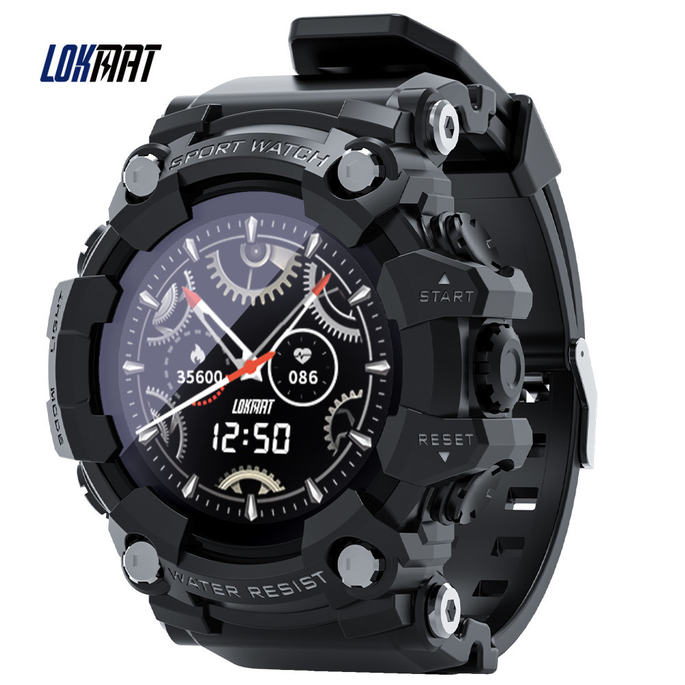 Lokmat Attack Bluetooth Smart Watch Outdoor Sports Watch Step Counting Bluetooth Watch Smart Watch