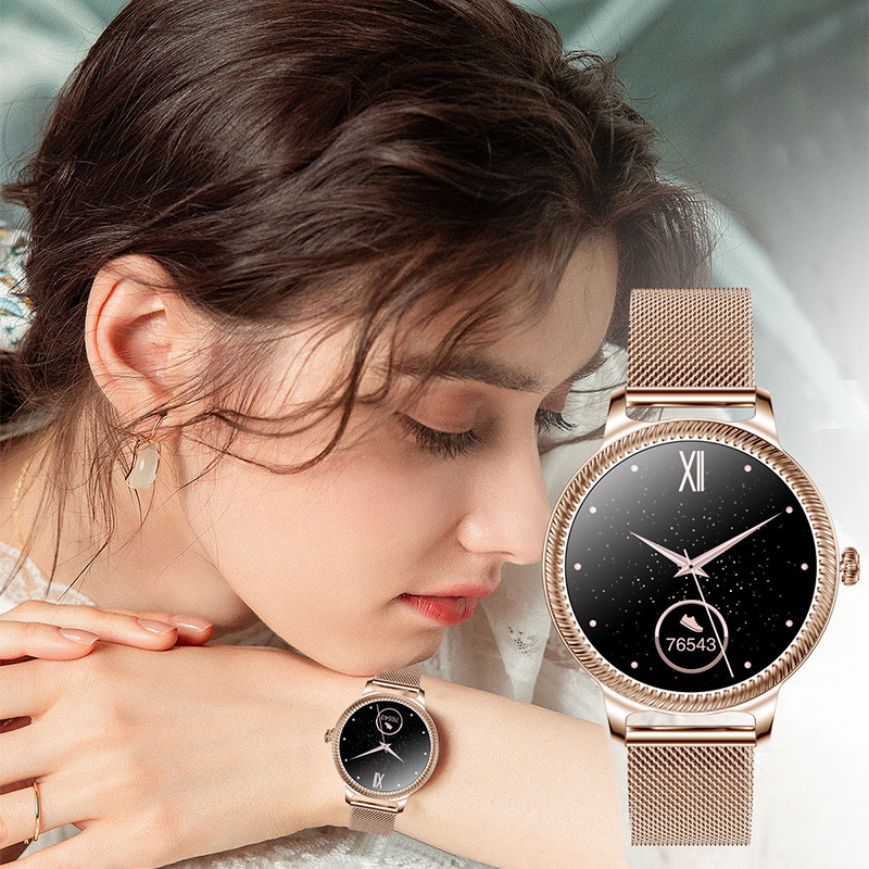 Bluetooth Watch Smart Watch Women&#039;s Stylish and Versatile Bluetooth Sports Gift for Girls Holiday Gift Ak38 Waterproof