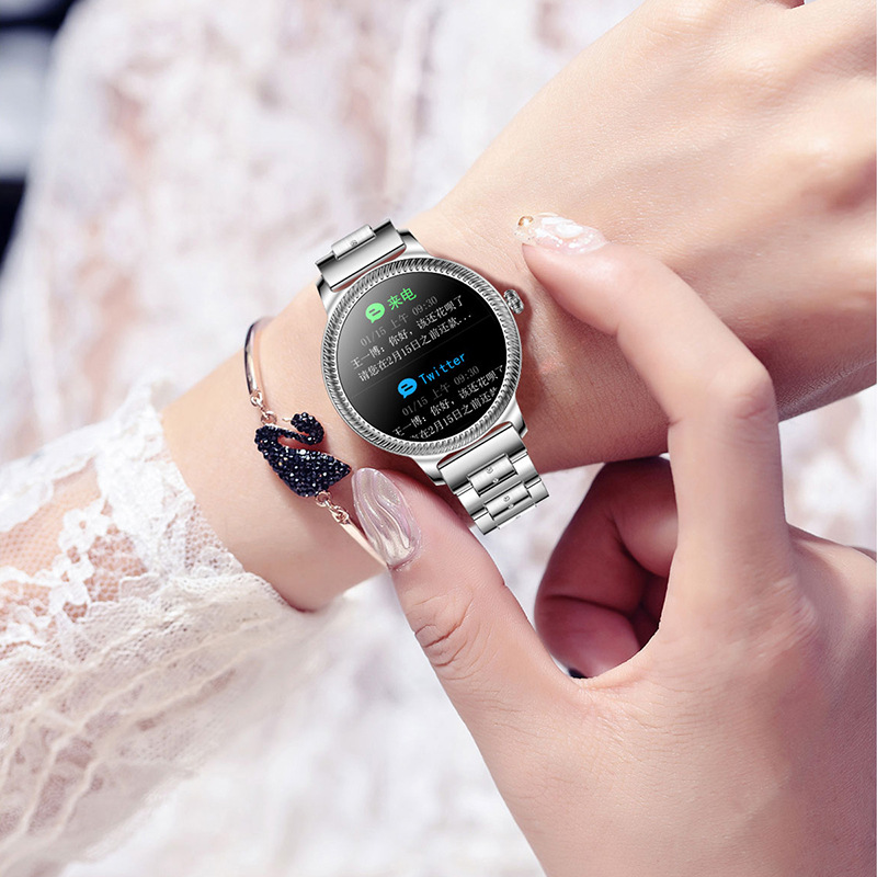 Bluetooth Watch Smart Watch Women&#039;s Stylish and Versatile Bluetooth Sports Gift for Girls Holiday Gift Ak38 Waterproof