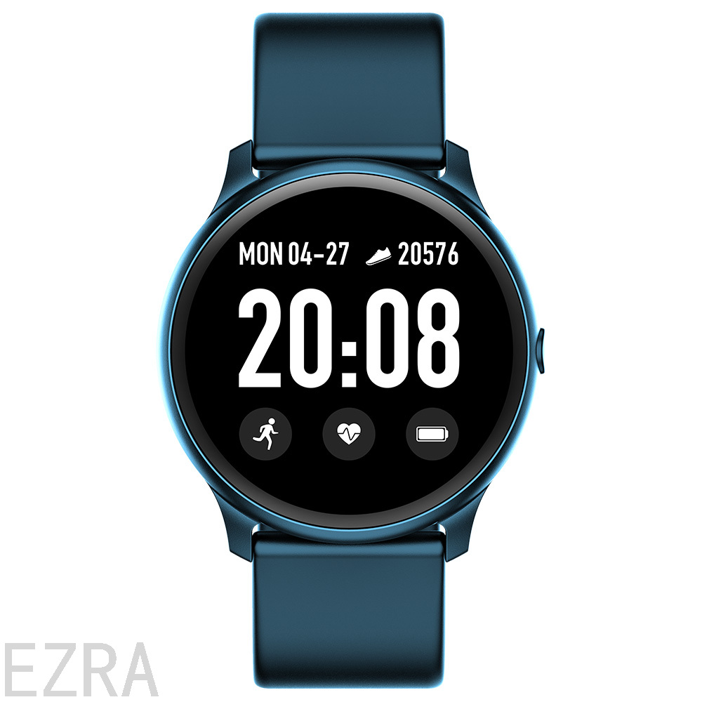 Ezra Brand Smart Watch Bluetooth Calling Music Body Temperature Blood Oxygen Blood Ya Heart Rate Monitoring Waterproof Sports Wholesale