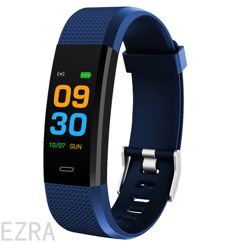 New Smart Watch Heart Rate Blood Pressure Blood Oxygen Multi-Language Bluetooth Sports Bracelet Receiving Information Phone Prompt