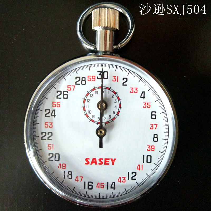 Shanghai Sasey0.1 One-Tenth Second Stopwatch Sasson Stopwatch Sxj504 Metal Shell Mechanical Watch Net Batch