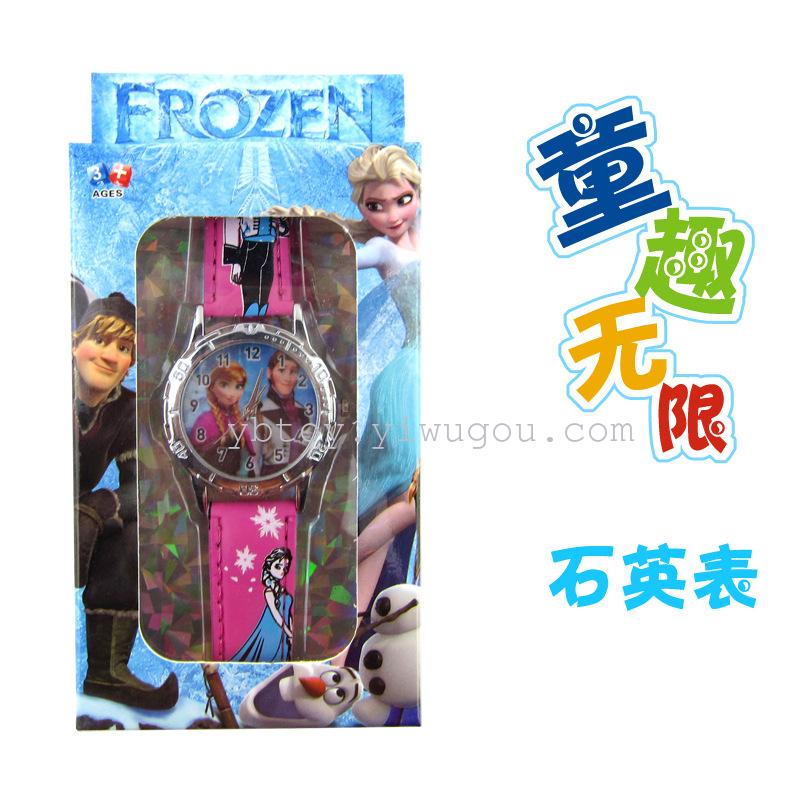 Korean fashion female students watch children watch snow romance quartz watch wholesale