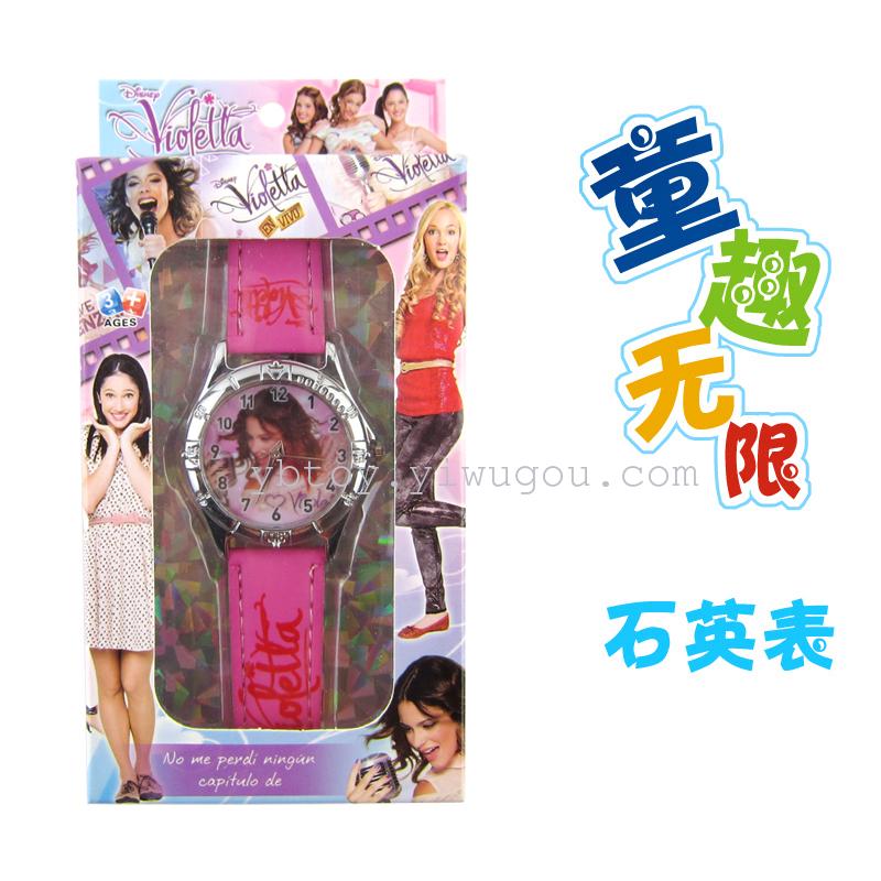 Foreign trade aliexpress burst fashion children watch cartoon girl Cesar quartz watch wholesale