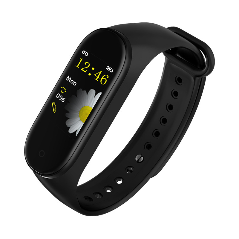 New M4 Smart Bracelet Heart Rate Blood Pressure Health Monitoring Waterproof Multi-Functional Sports Sport Watch
