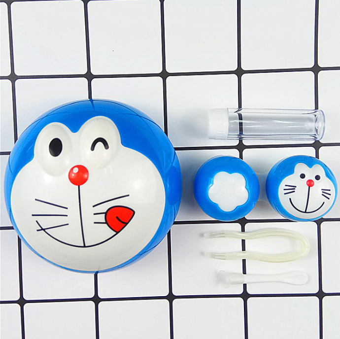 Cartoon round Face Pokonyan Glasses Case for Foreign Trade
