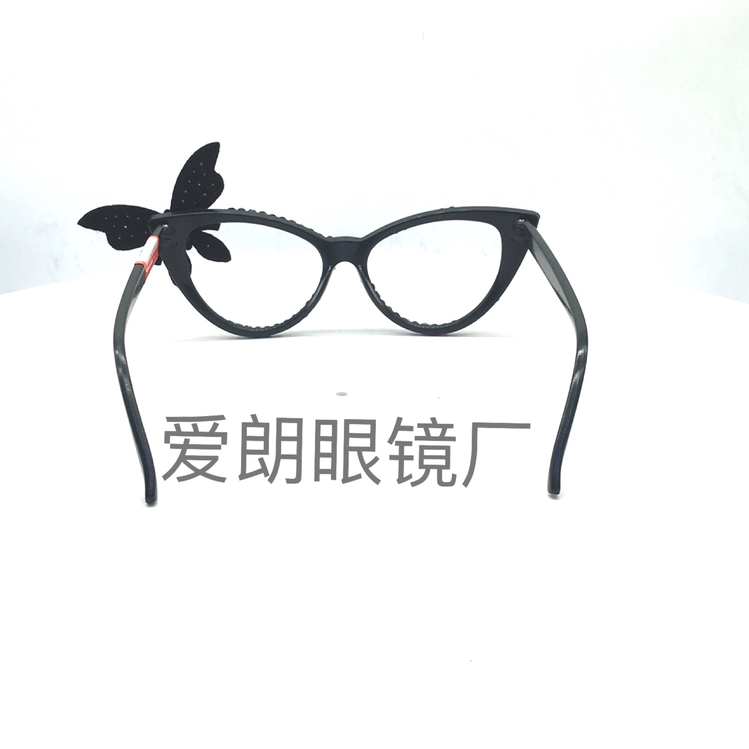 Butterfly paste drill creative masquerade party glasses cat eye festival funky sunglasses