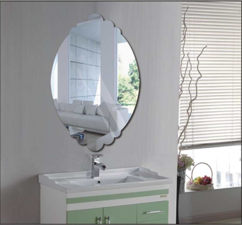 20 * 30cm HD Mirror Stickers Mirror Sticker Bathroom Decorative Sticker Geometric Shape Personality Stickers Wall Sticker Hallway Stickers