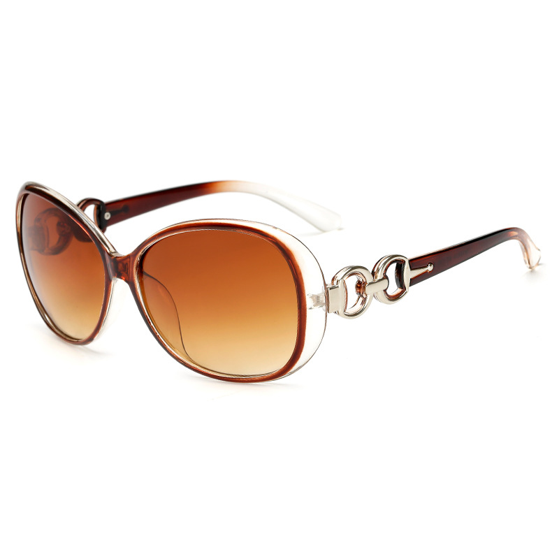 Fashion Sunglasses Women Jade Crystal Texture 9509 Sun Glasses Gradient Sunglasses Aviator Glasses Wholesale Frog Mirror