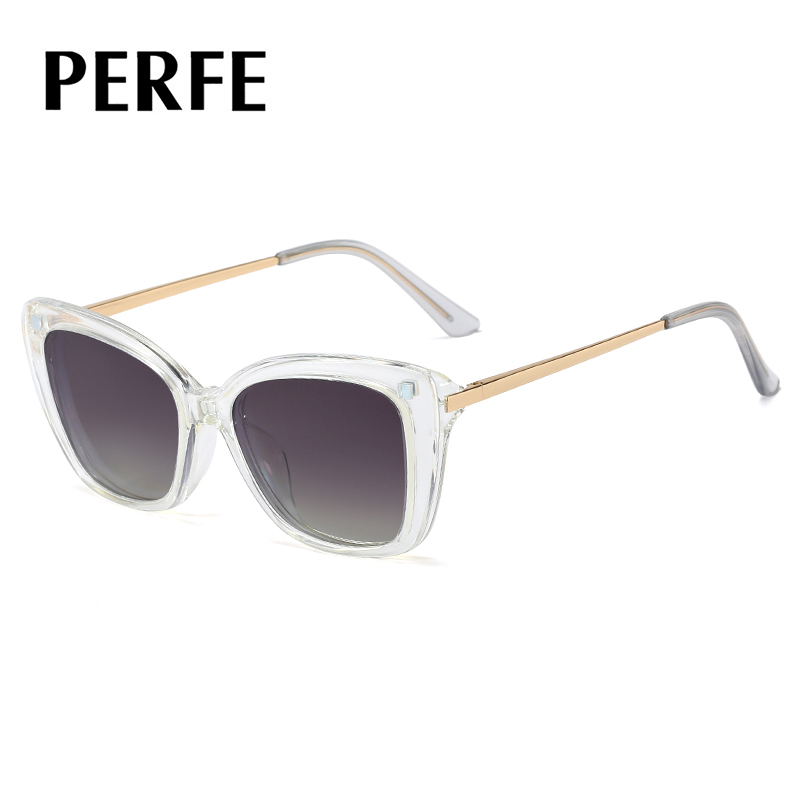 95657 Factory Direct Sales Foreign Trade Magnetic Glasses Clip Polarized Sunglasses TR90 Anti-Blue Light Frame Set of Glasses Women