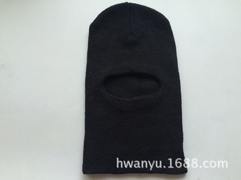 Supply Foreign Trade Outdoor Knitted Hat Woolen Cap Multi-Functional Foreign Trade Ski Hat Thermal Single-Hole Three-Hole Hat