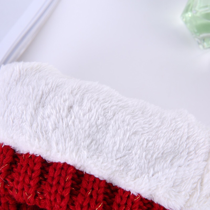 Korean version of the new lady B letters labeled knitted hat plus warm wool hat accessories spot wholesale
