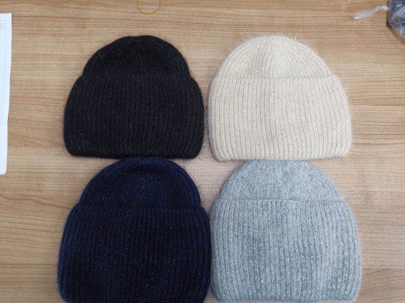Hat Knitted Hat Wool Knitted Hat Women&#039;s Hat Autumn and Winter Warm Knitted Hat