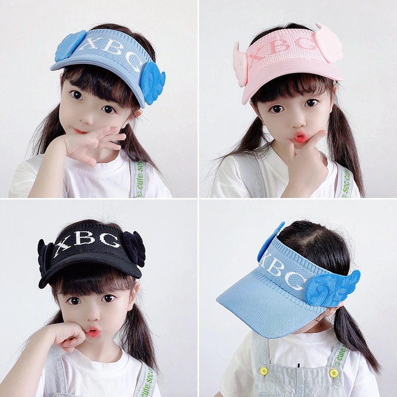 Topless Hat Children&#039;s Hat Men&#039;s Spring and Summer New Peaked Cap Sun Protection Baby&#039;s Sun Hat Cartoon Cute Topless Hat Women