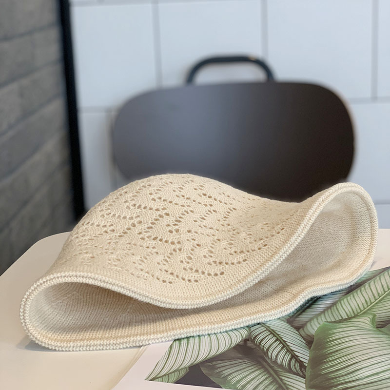 Autumn and Winter Wool Curling Billycock Women&#039;s Korean-Style All-Match Fashionable Elegant Bow Leisure cap
